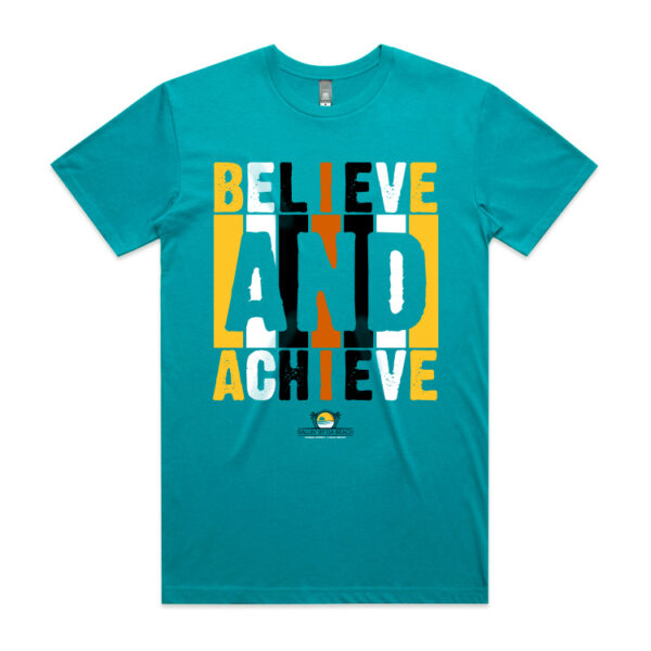 Believe and Achieve Tee – Inspirational and Motivational Wear - Image 2